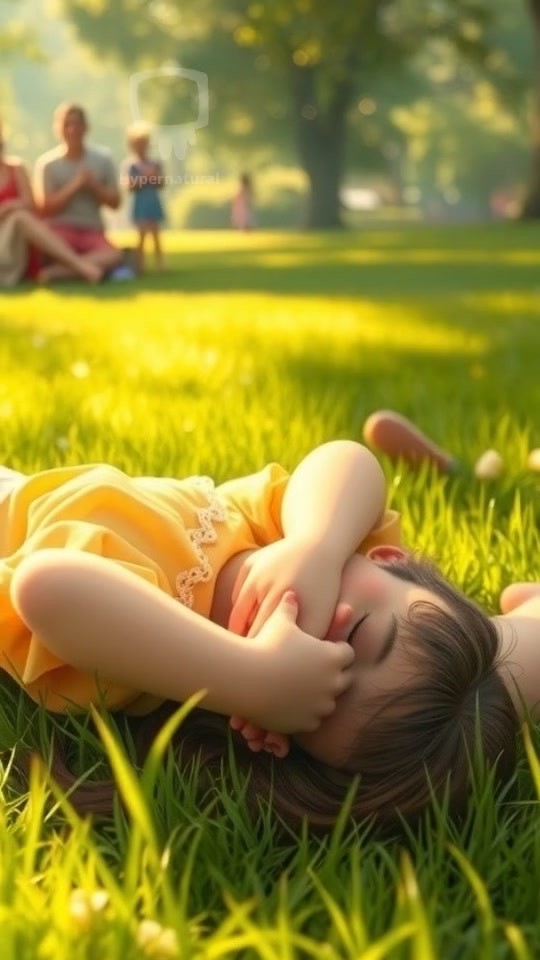 Adventure in the Meadow: Beware of the Hyena!