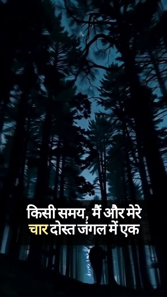 जंगल की खौफनाक रात
