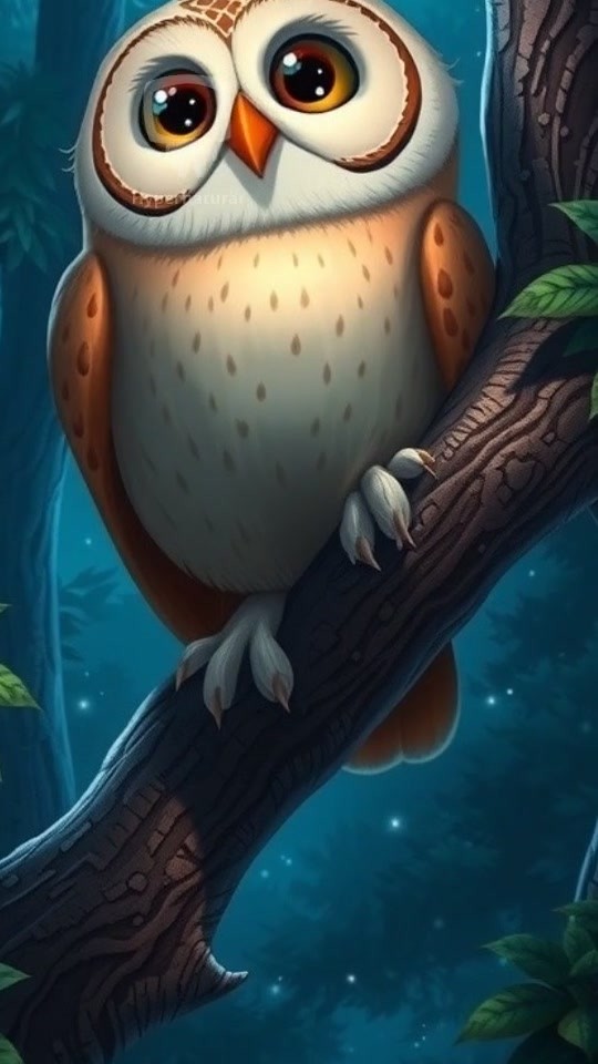 Pip and the Glow-Worm: The Lantern Owl's Adventure