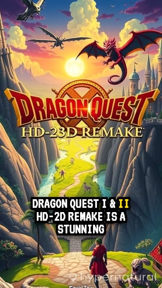 Dragon Quest I & II HD-2D Remake: A Stunning Reimagining of Classic Adventures