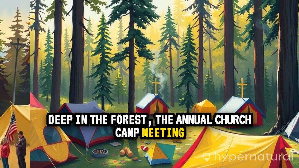 Campfire Blessings: A Young Couple's Journey