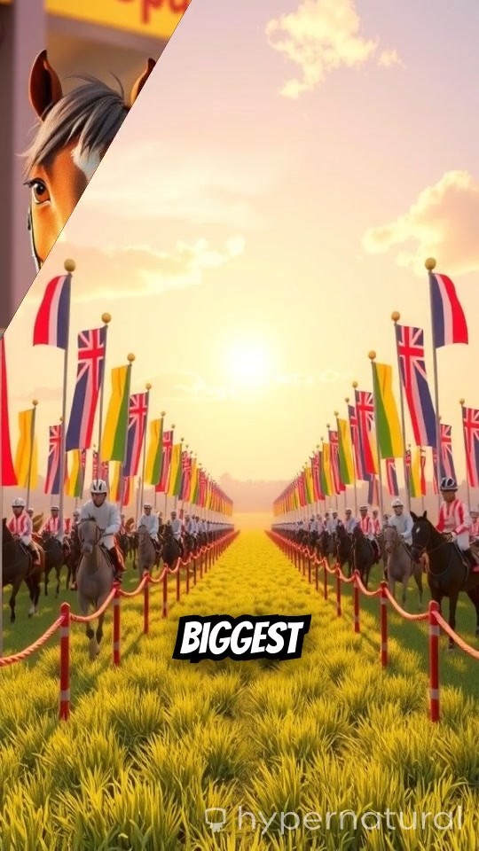 3D Cartoon Horse Race for Kids