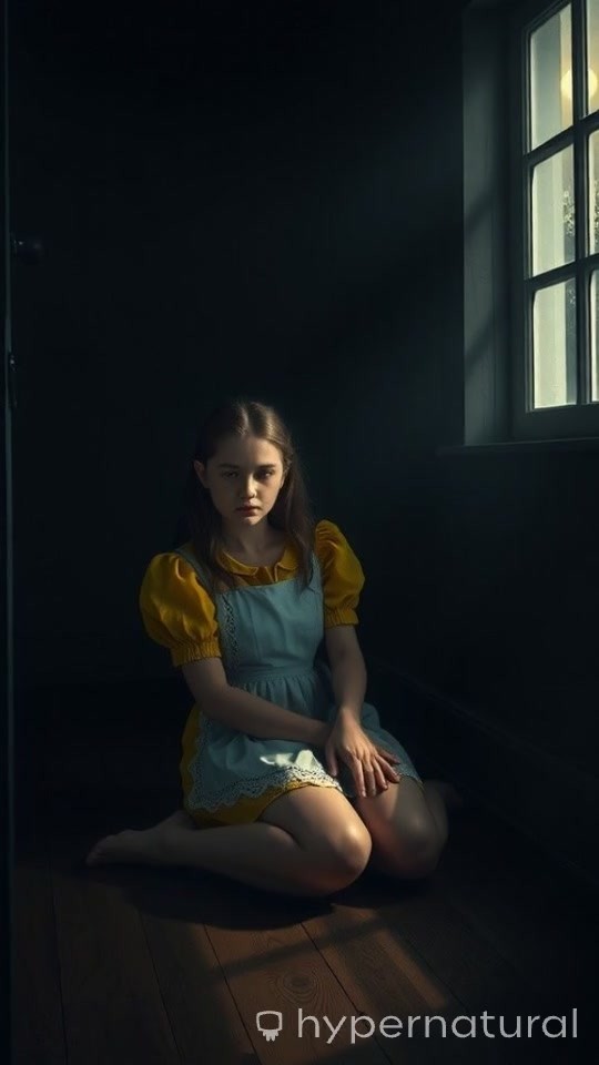 A Lonely Girl in Darkness