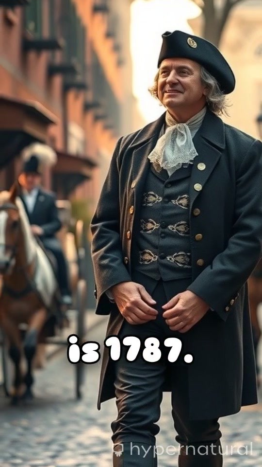 Franklin's Temporal Adventure: From 1787 to 2024