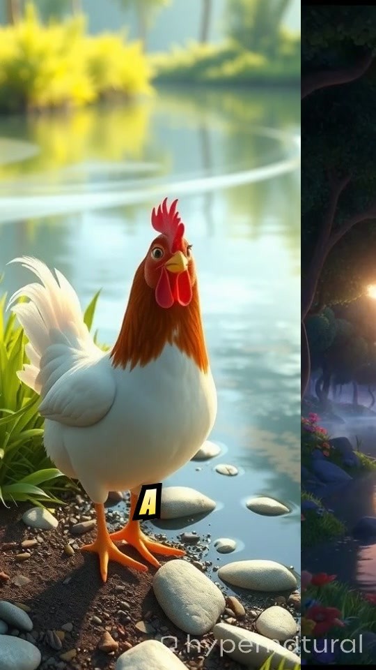 Hina the Clever Hen: Wisdom Over Strength