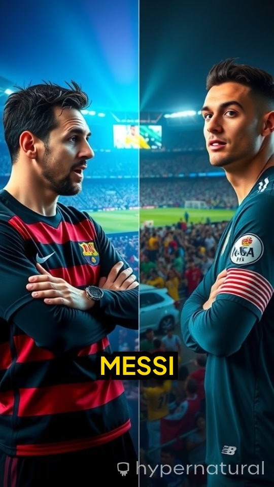 Top 5 Goals: Messi vs Ronaldo