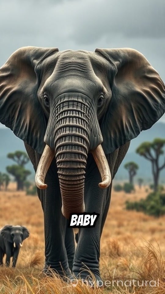 Rescue in the Rain: The Elephant's Promise