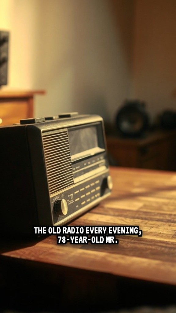 The Power of an Old Radio