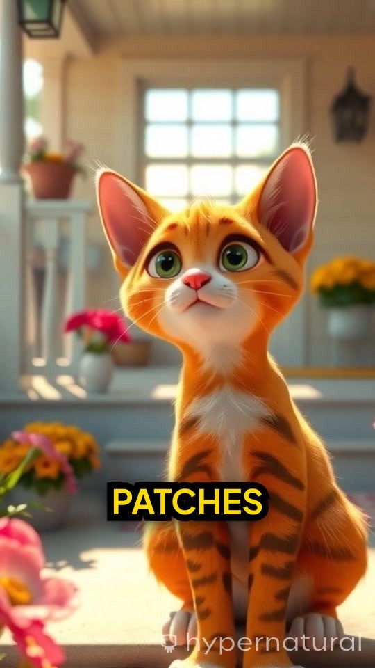 A New Friendship: The Stray Cat and the Old Lady