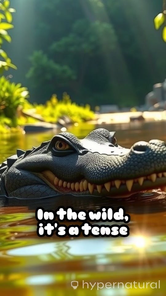 Crocodile's Goofy Shell Shock!