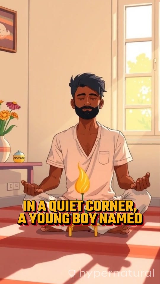 Raghav Worships Lord Hanuman