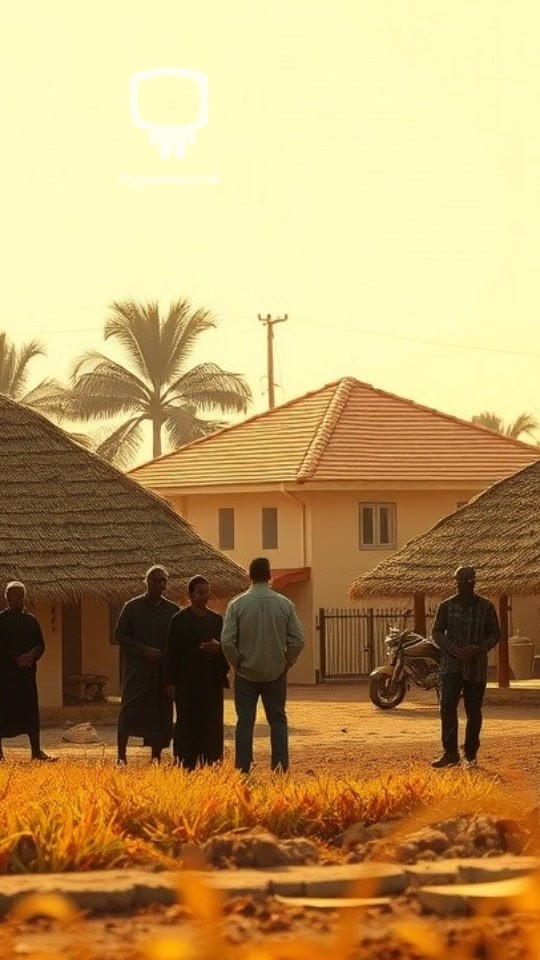 The Golden House in the Village