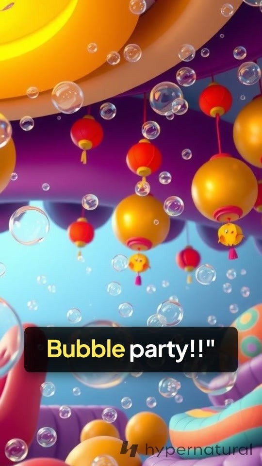 Bubble Time Travel Party!