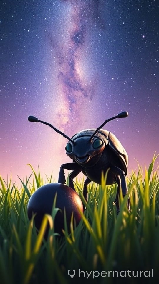 Dung Beetle Navigates Using the Milky Way!