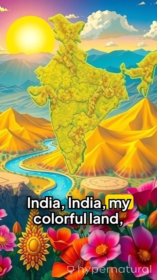 India, My Colorful Land!