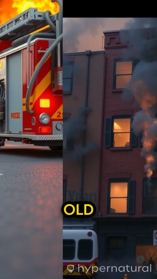 Záchrana kočky z hořícího domu