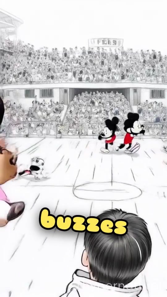 Mickey's Winning Goal in the Final Moments