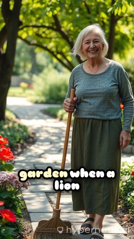 Grandma vs. Lion: A Cat's Brave Rescue!