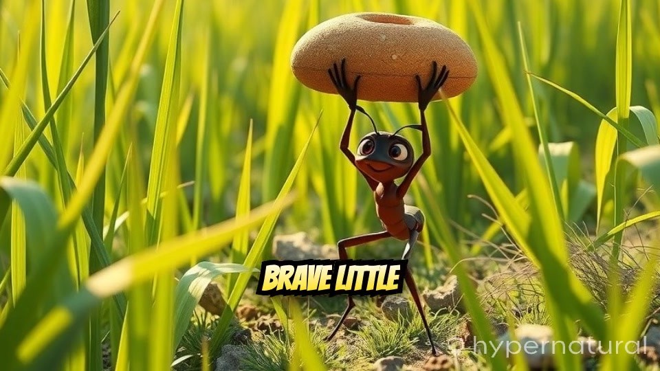 An Ant's Stormy Sea Voyage