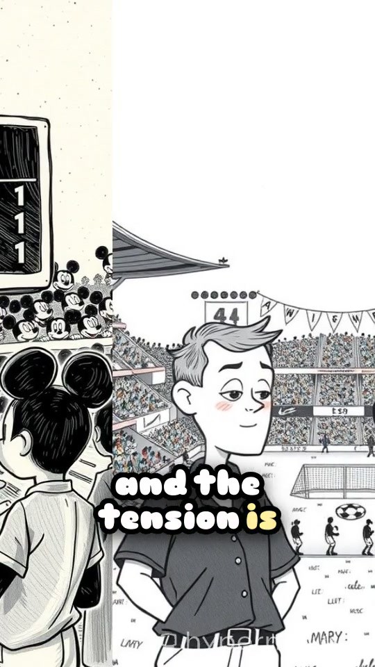 Mickey's Winning Goal in the Final Moments