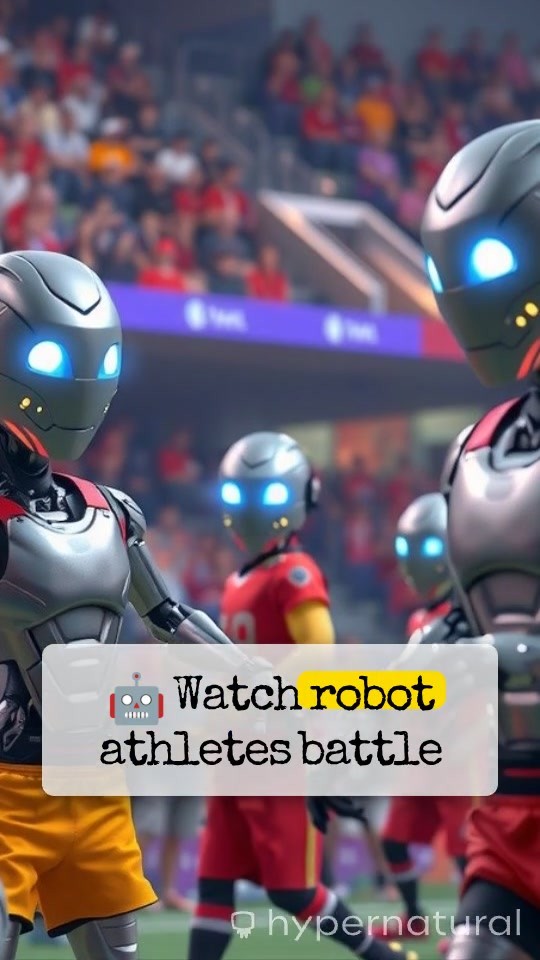 Humanoid Robot Games: The Future of Robotics in Action!