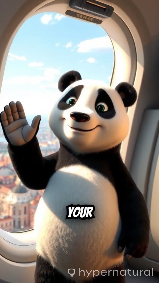 Panda P's Epic Adventure in Paris & Rome!