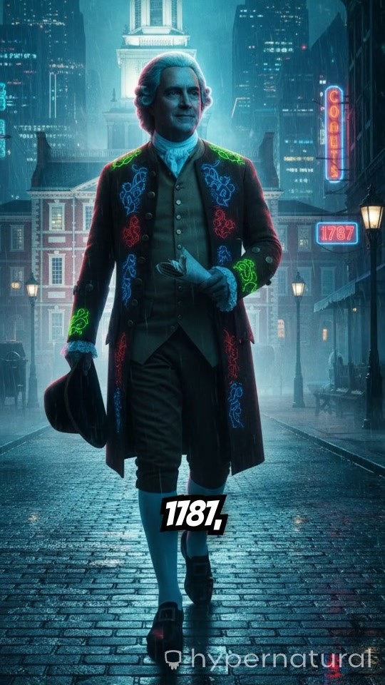 Benjamin Franklin's Modern Marvel: A Time-Traveling Encounter with Smartphones!