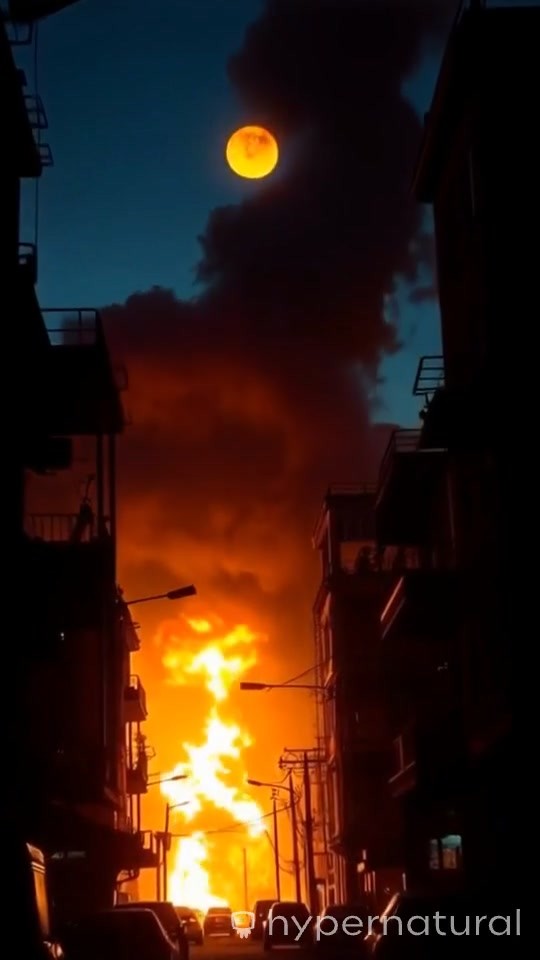 The Night the Sky Caught Fire: The Shot Heard 'Round the World