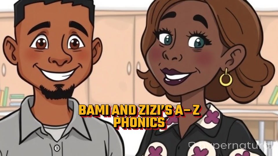 Bami and Zizi's Phonics Adventure: Learning A–Z!