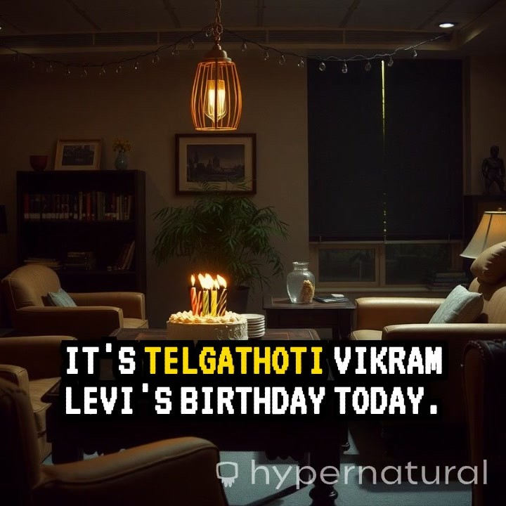 Birthday Wishes for Vikram Levi from Dr. Dinakar