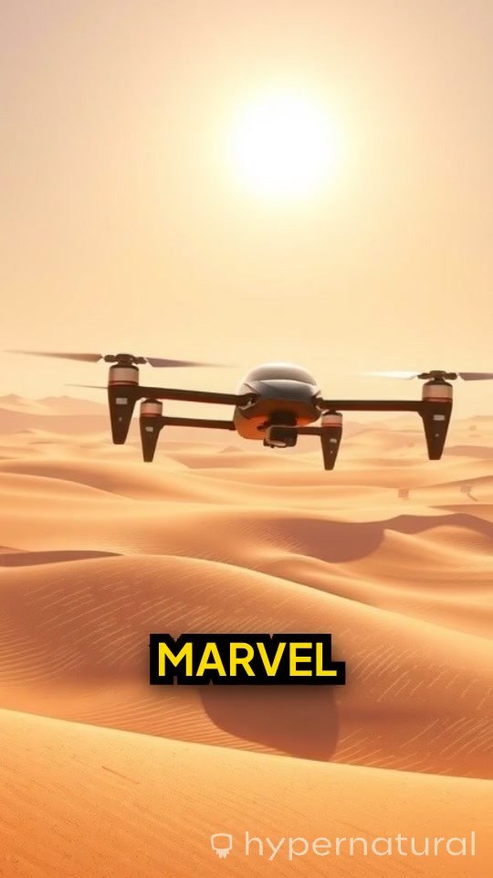 Futuristic Drone Reconnaissance