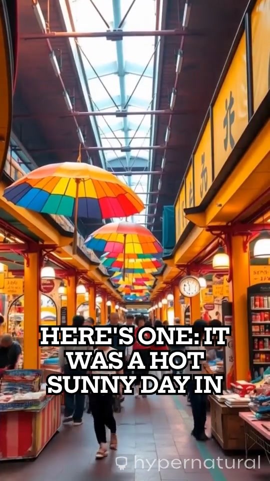 A Colorful Encounter at Lekki Market