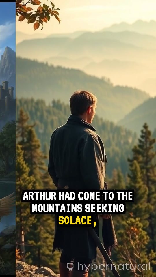 Wisdom of the Eagle: A Serene Forest Encounter