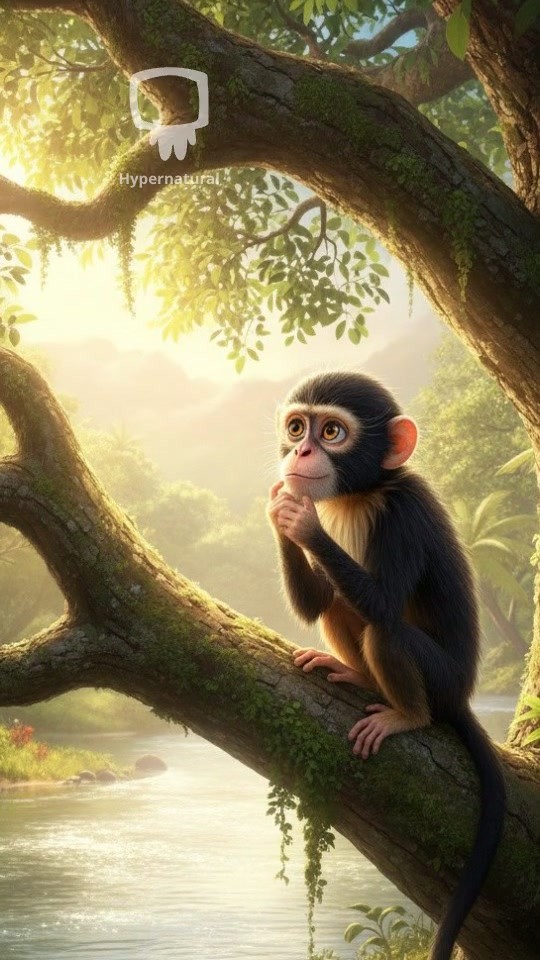 The Monkey and the Crocodile: A Unlikely Friendship