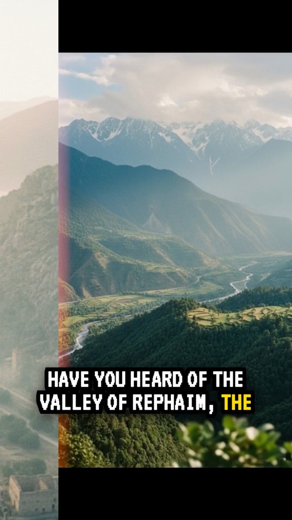 The Valley of Rephaim: Where Giants and David's Victories Converge