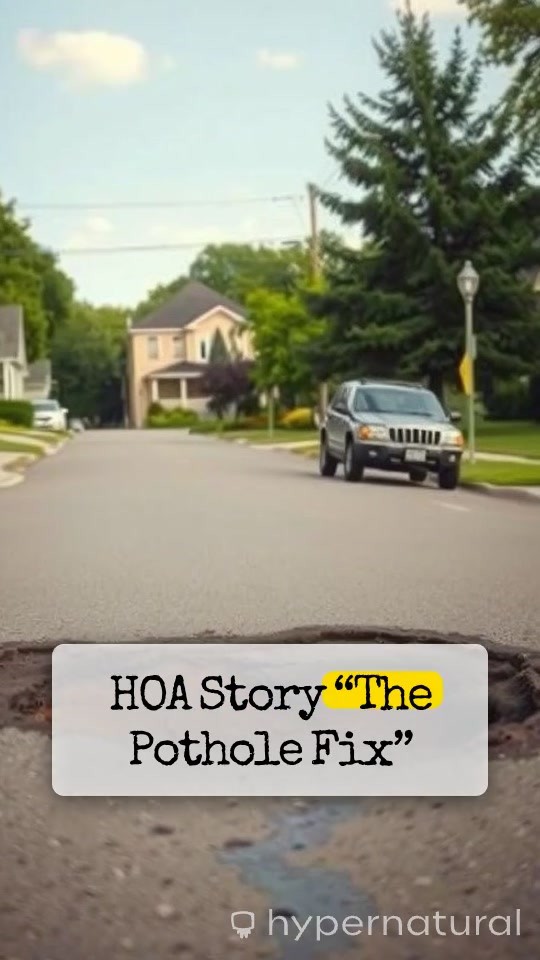 Floral Pothole Protest