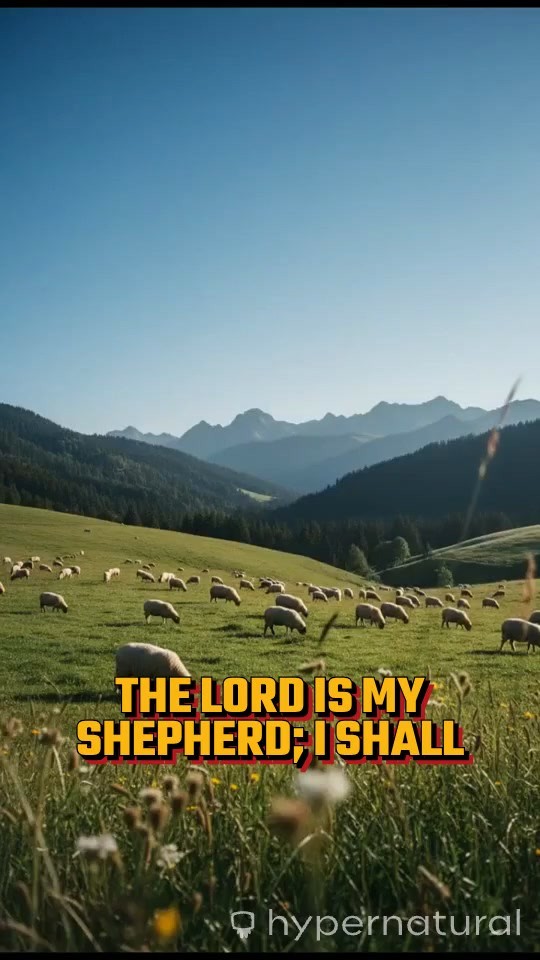 Little Boy Recites Psalm 23