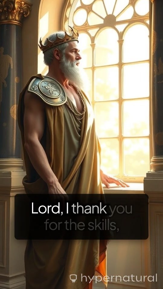 A Prayer for Divine Guidance and Gratitude in Work