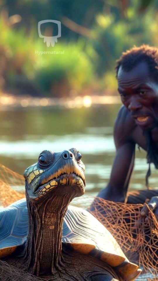 A Fisherman's Unexpected Encounter with a Talking Turtle