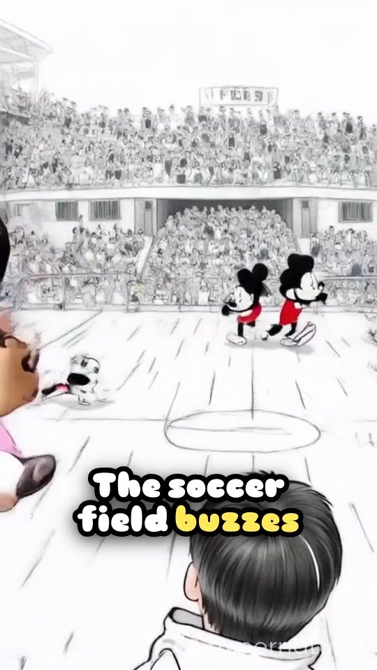 Mickey's Triumph: The Last-Minute Goal