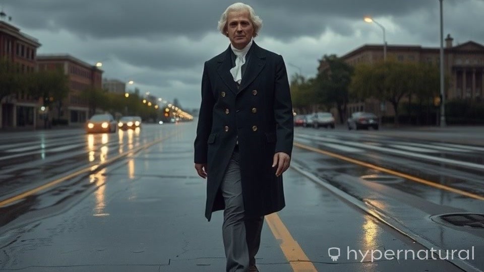 Stormy Reflections: A Moment of Resolve