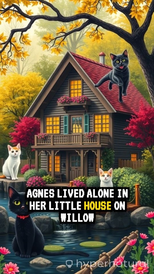 A New Friendship: The Old Lady and the Stray Cat