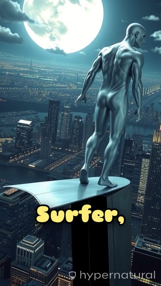 Silver Surfer vs Sentinels: Cosmic Showdown