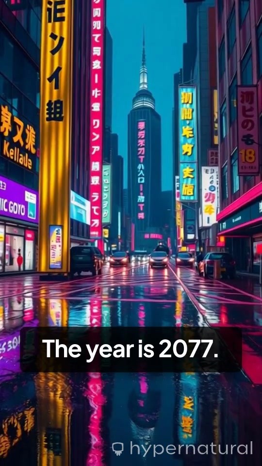Neon Shadows: A Bladerunner Saga