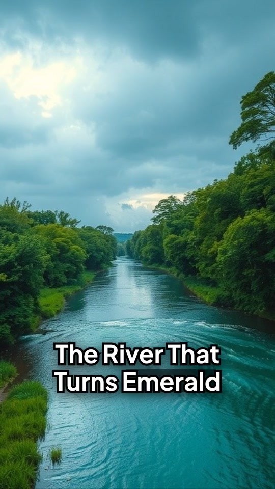 Emerald Waves: The Frio River After Rain