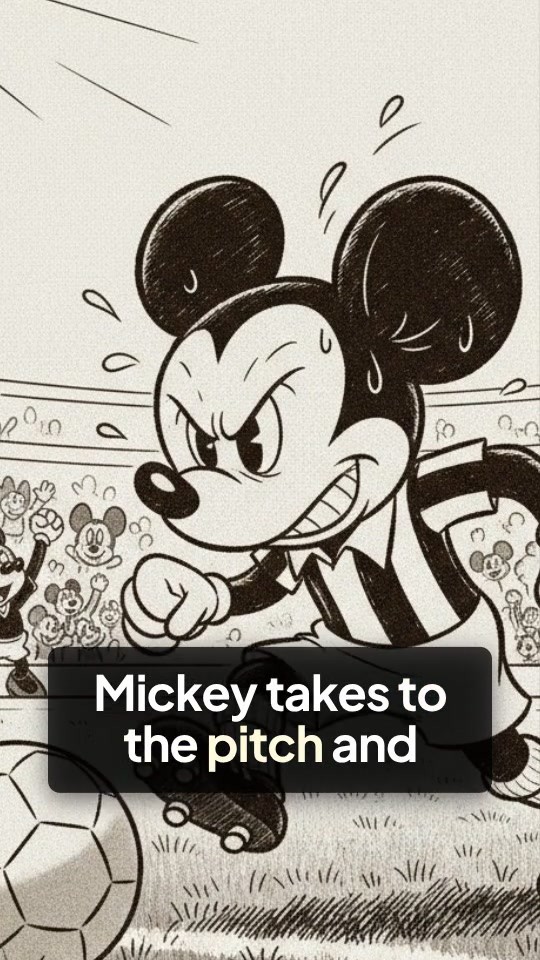 A Glorious Victory: Mickey's Moment of Triumph