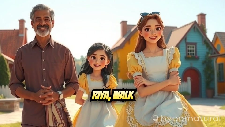 A Day of Friendship: Ayaan and Riya's School Adventure