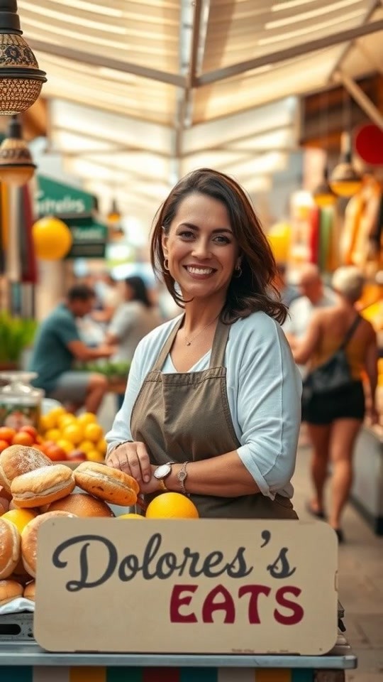 Woman Selling Food and Theft Attempt