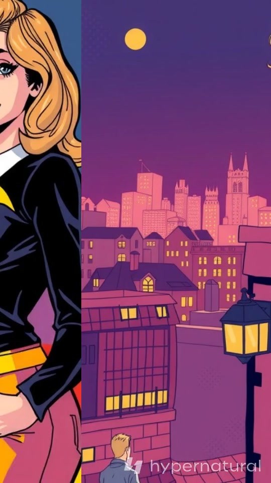 Midnight Tension: Batman and Catwoman's Rendezvous