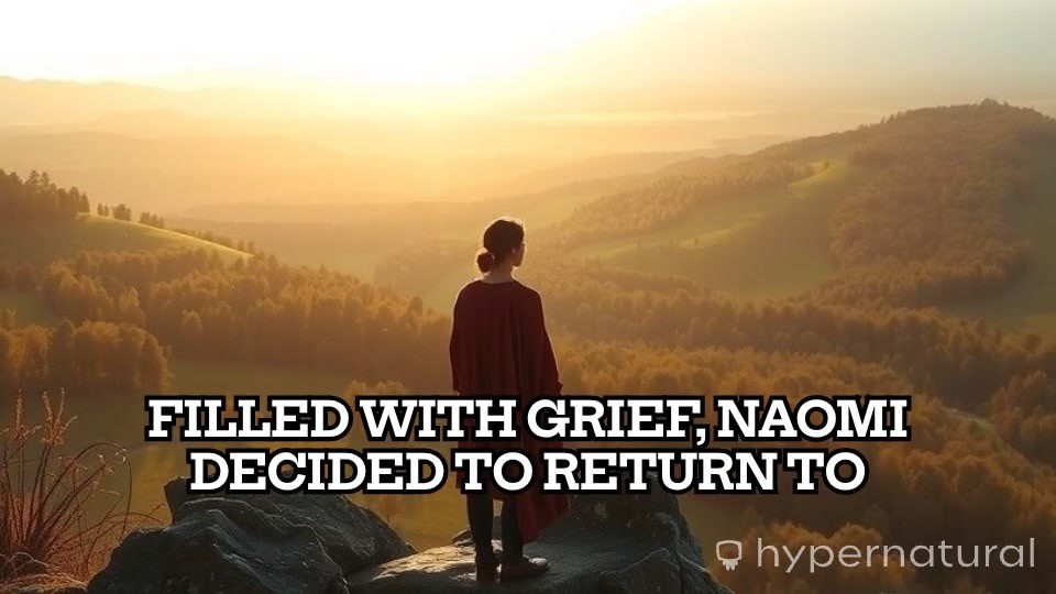 Ruth's Unwavering Love: A Journey of Faith and Hope